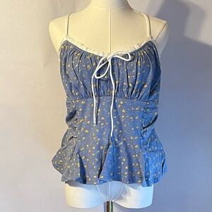NWT Free People Sammi Floral Camisole